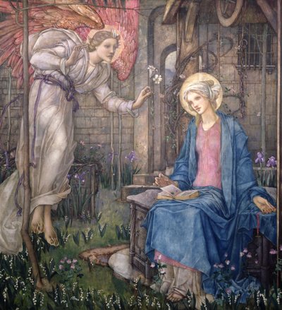 De Annunciatie door Edward Reginald Frampton